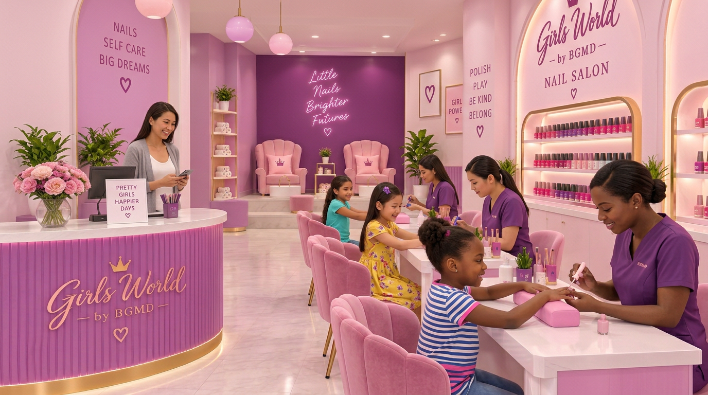Nail Salon concept image