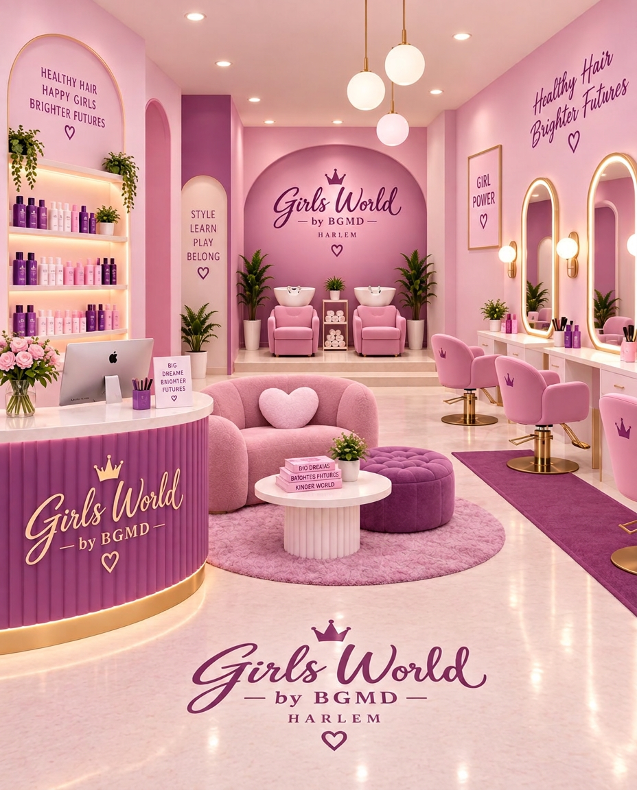 Concept view of the Hair Salon